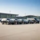 Luxury limo and SUV fleet at JFK Airport providing professional JFK airport limo service