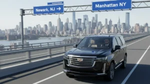 Newark NJ to Manhattan NY Noor Limousine LLC